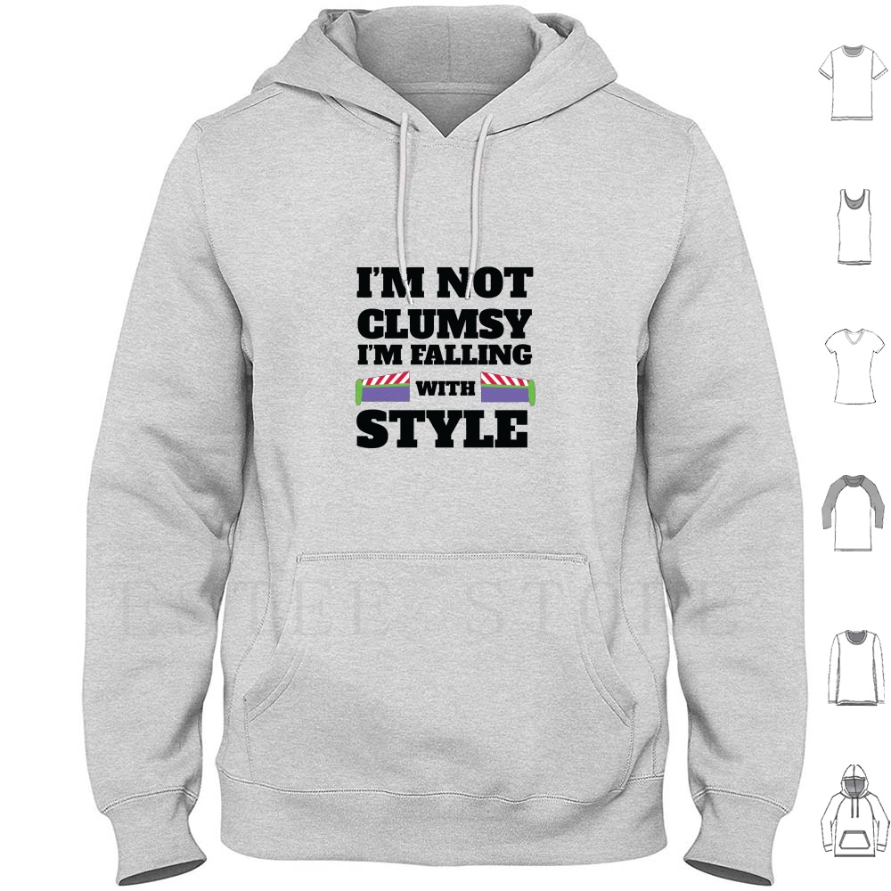 Kids Toys Vector - Clumsy Hoodies Long Sleeve Reign Color