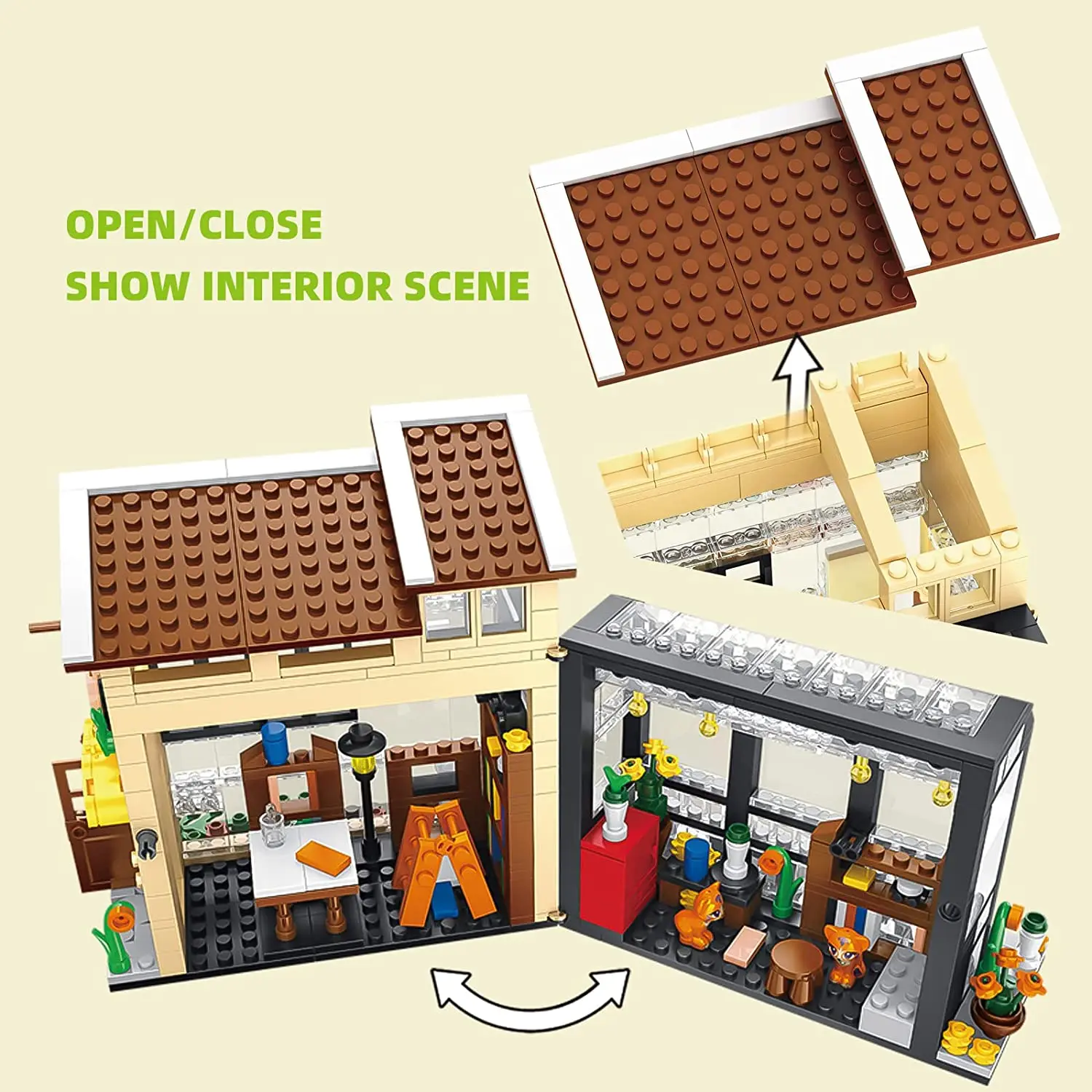Building Blocks Creative Flowe - đánh giá và giá Kids Toys In Store