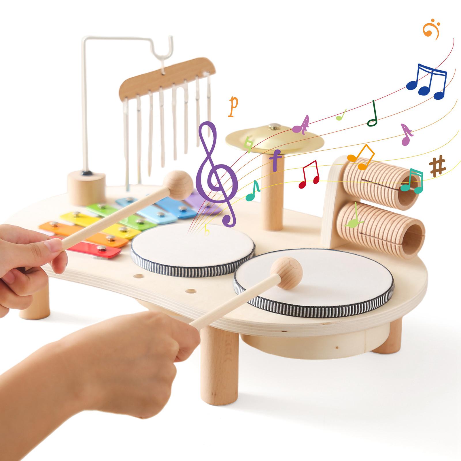 Xylophone Drum Set Learning To - đánh giá và giá Kids Toys Xylophone