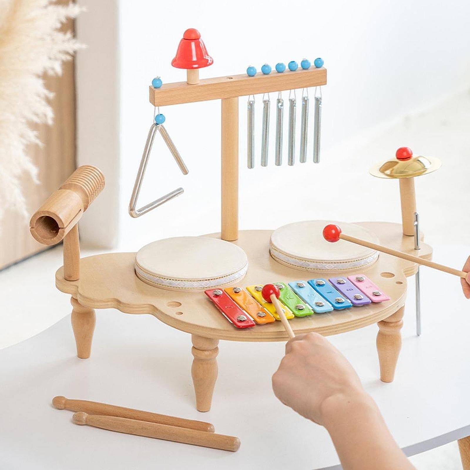 Wooden Musical Instruments Kid - đánh giá và giá Kids Toys Xylophone