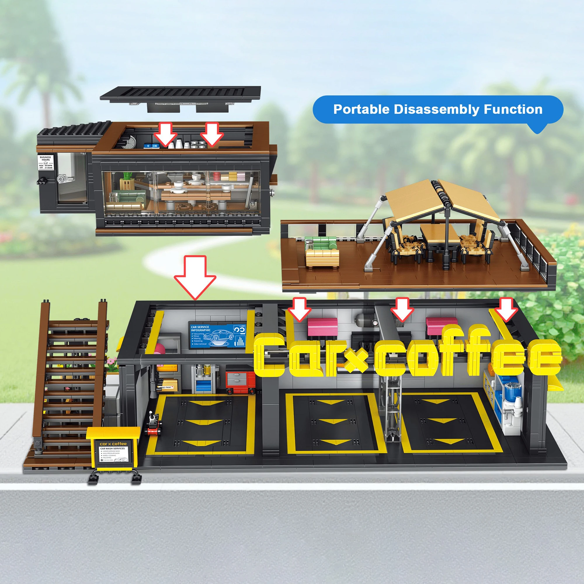 Coffee Auto Repair Shop Coffee - đánh giá và giá Kids Toys In Store