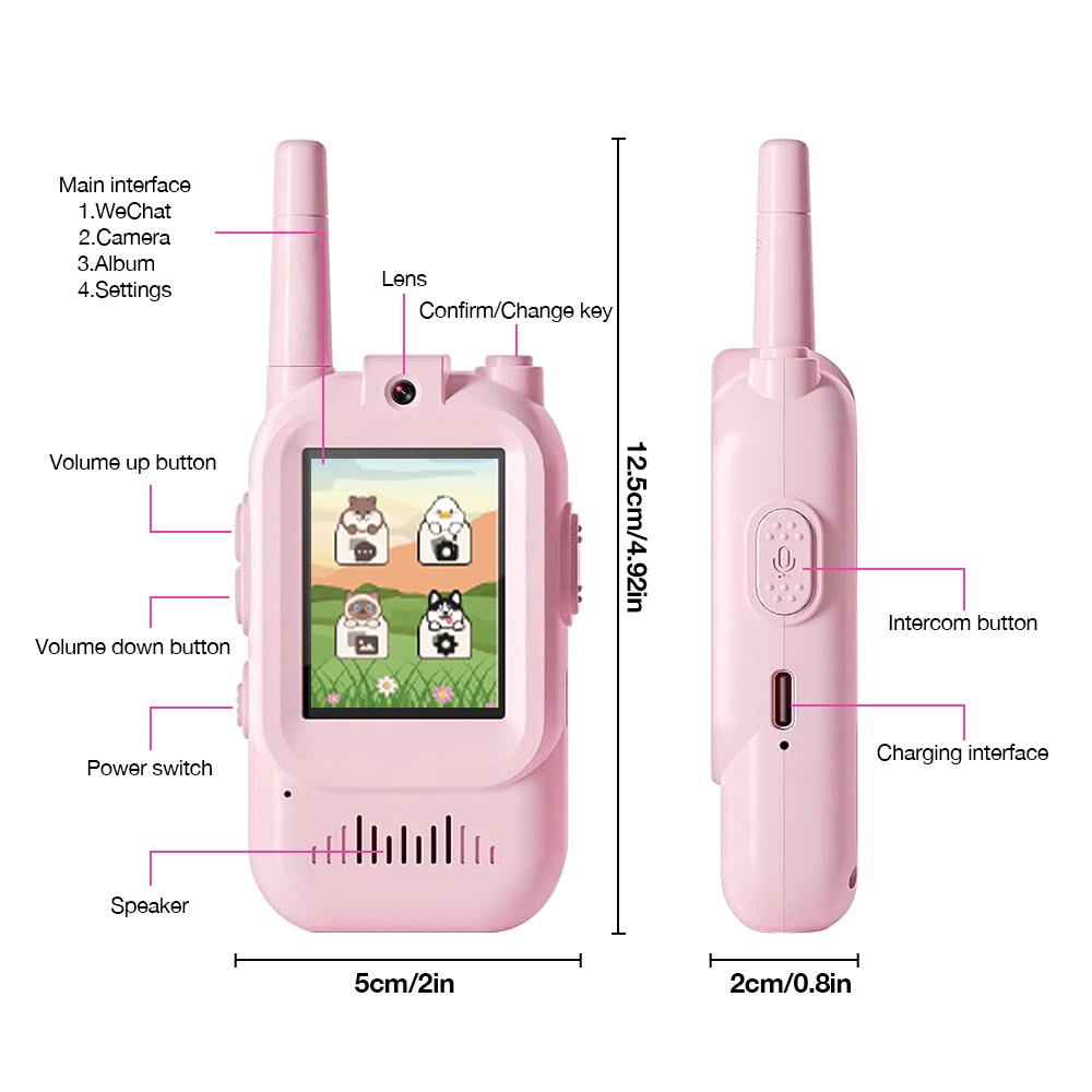Kids Rechargeable Video Walkie - đánh giá và giá Kids Toys Videos