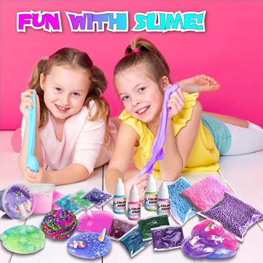 Unicorn Crystal Slime DIY Maki - đánh giá và giá Slime Making Kit