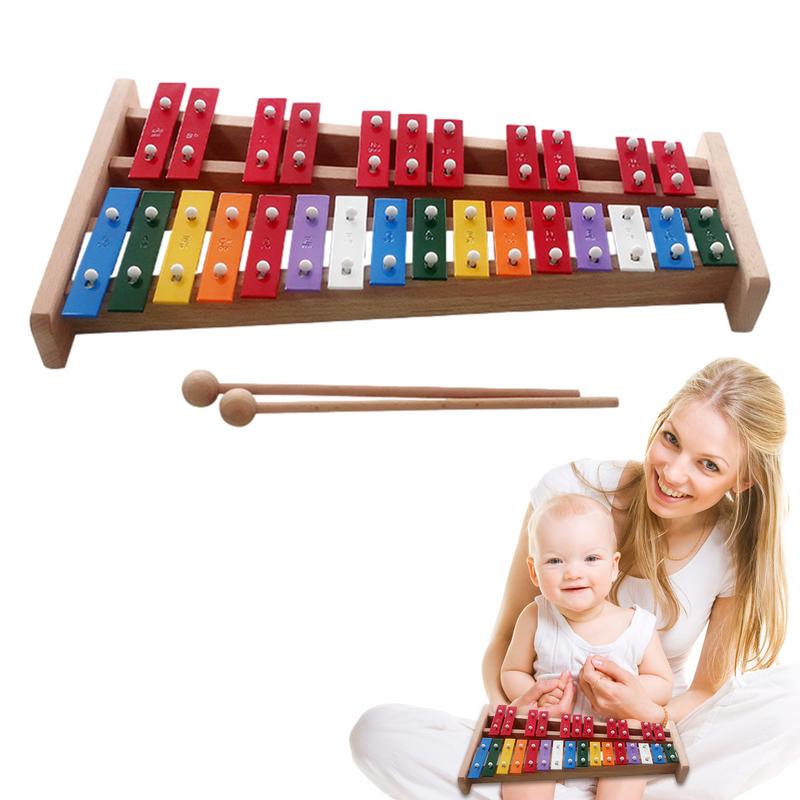 27 Note Xylophone Hand Bell Co - đánh giá và giá Kids Toys Xylophone