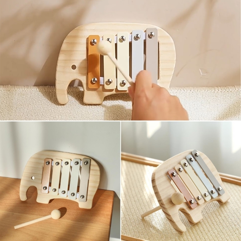 Gỗ Nhạc Cụ Đồ Chơi Cho Bé Trẻ  - đánh giá và giá Kids Toys Xylophone