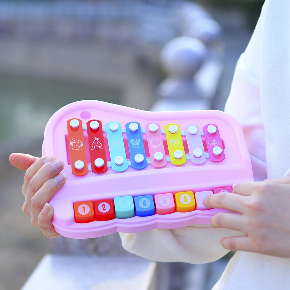 8 Tone Hand Percussion Instrum - đánh giá và giá Kids Toys Xylophone