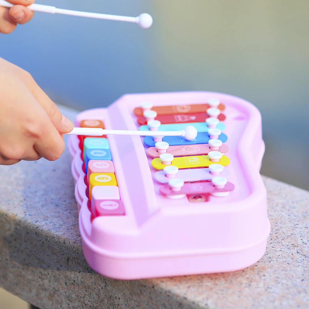 8 Tone Hand Percussion Instrum - đánh giá và giá Kids Toys Xylophone