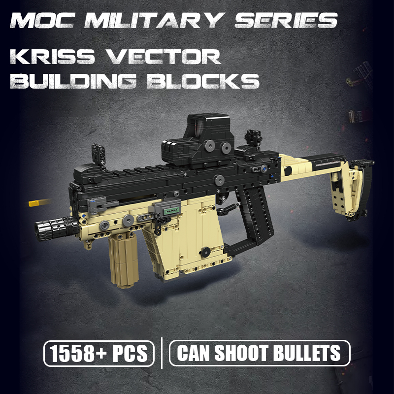2024 MOC Military Series KRISS - đánh giá và giá Kids Toys Vector