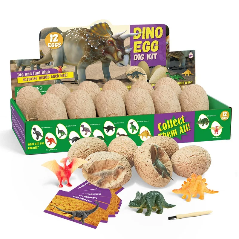 12PCS Archeological Dinosaur E - đánh giá và giá Kids Toys Videos