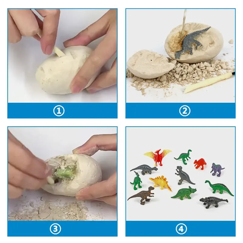 12PCS Archeological Dinosaur E - đánh giá và giá Kids Toys Videos