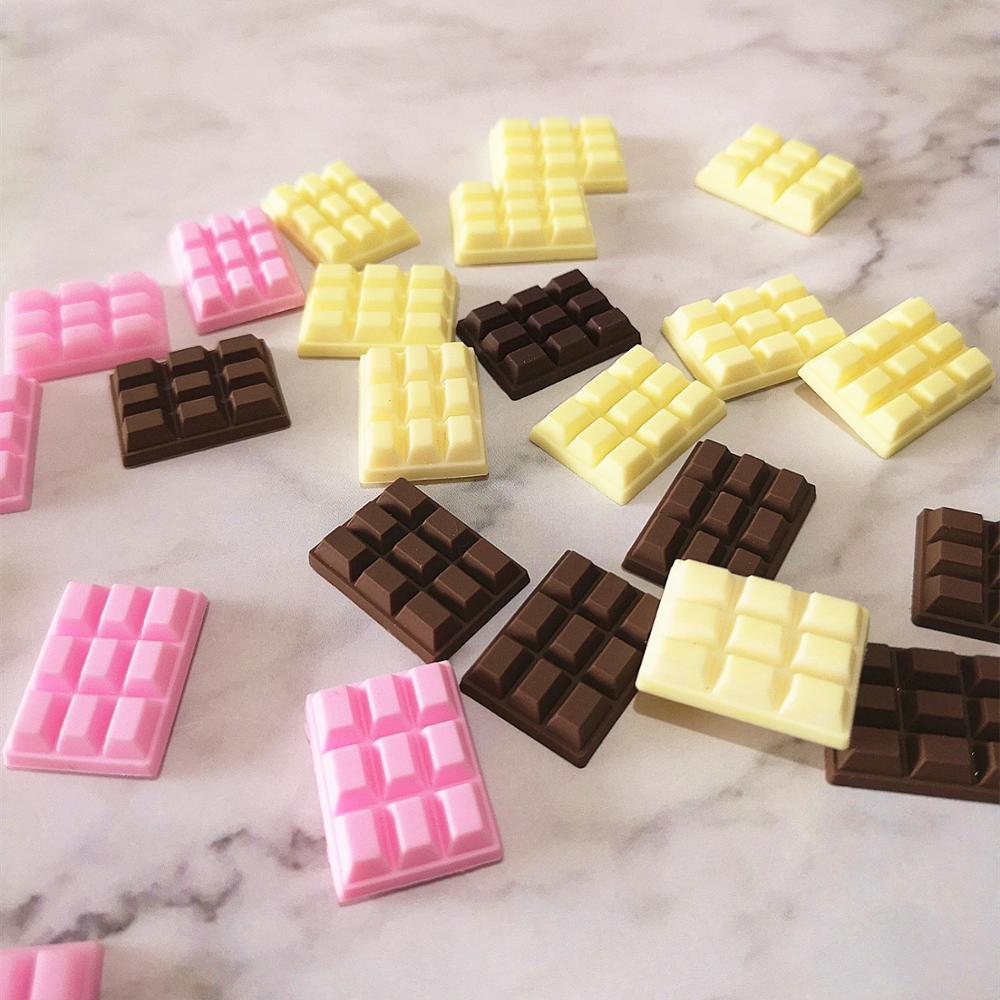 10pcs 23*16mm Mix Chocolate Po - đánh giá và giá Slime Making Kit