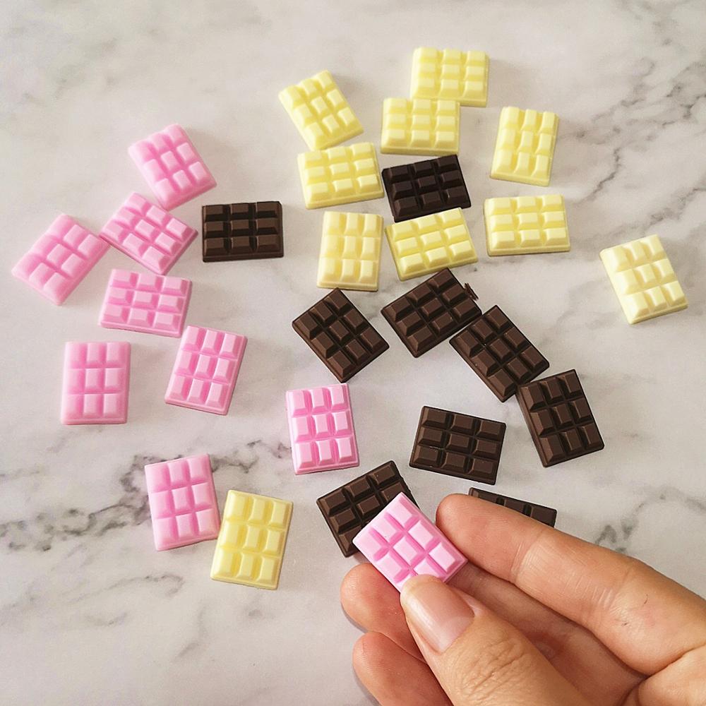 10pcs 23*16mm Mix Chocolate Po - đánh giá và giá Slime Making Kit