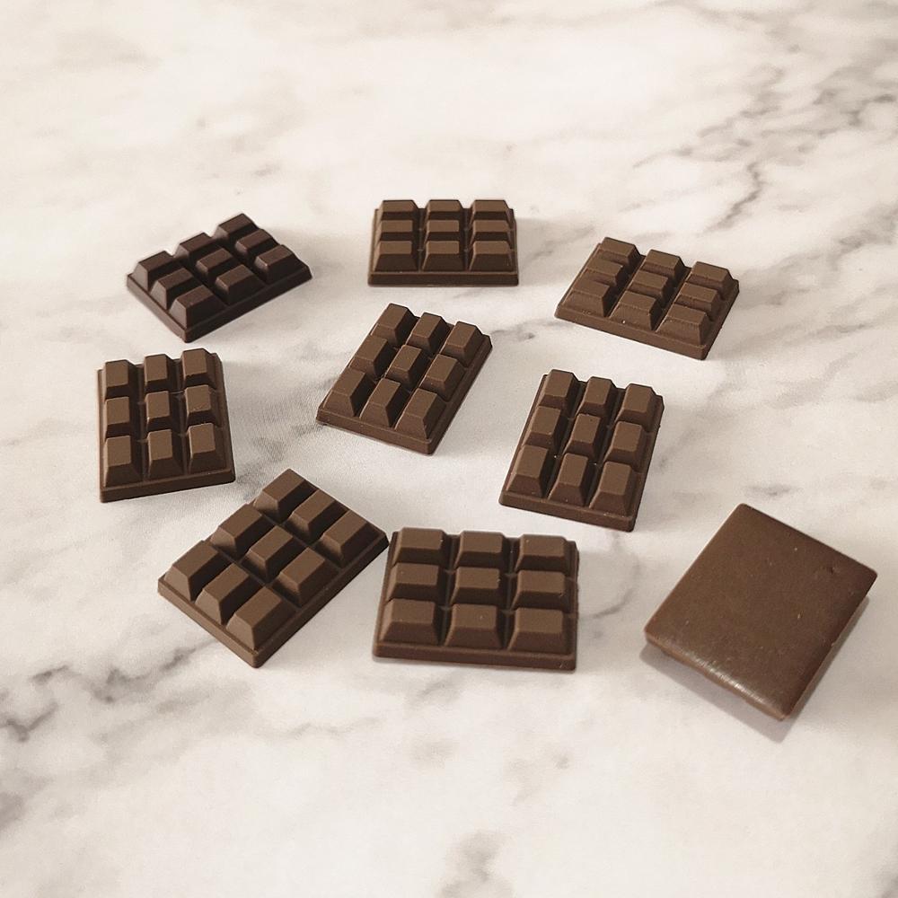 10pcs 23*16mm Mix Chocolate Po - đánh giá và giá Slime Making Kit