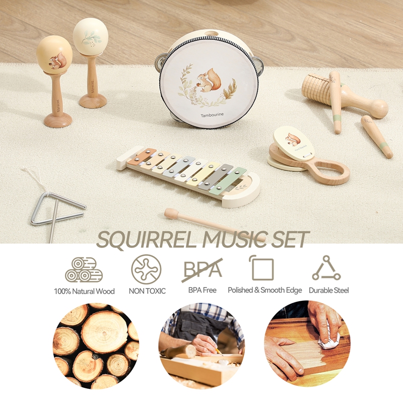 Baby Music Toys Maracas Drum X - đánh giá và giá Kids Toys Xylophone