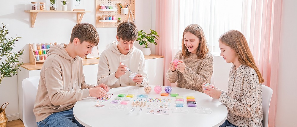 6cm Ball Skins DIY Stress Ball - đánh giá và giá Slime Making Kit