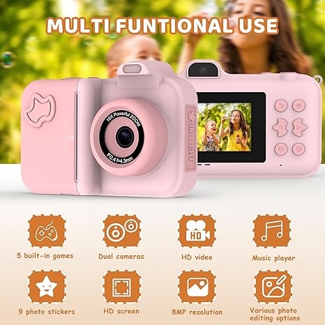 Children Camera Instant Print  - đánh giá và giá Kids Toys Videos