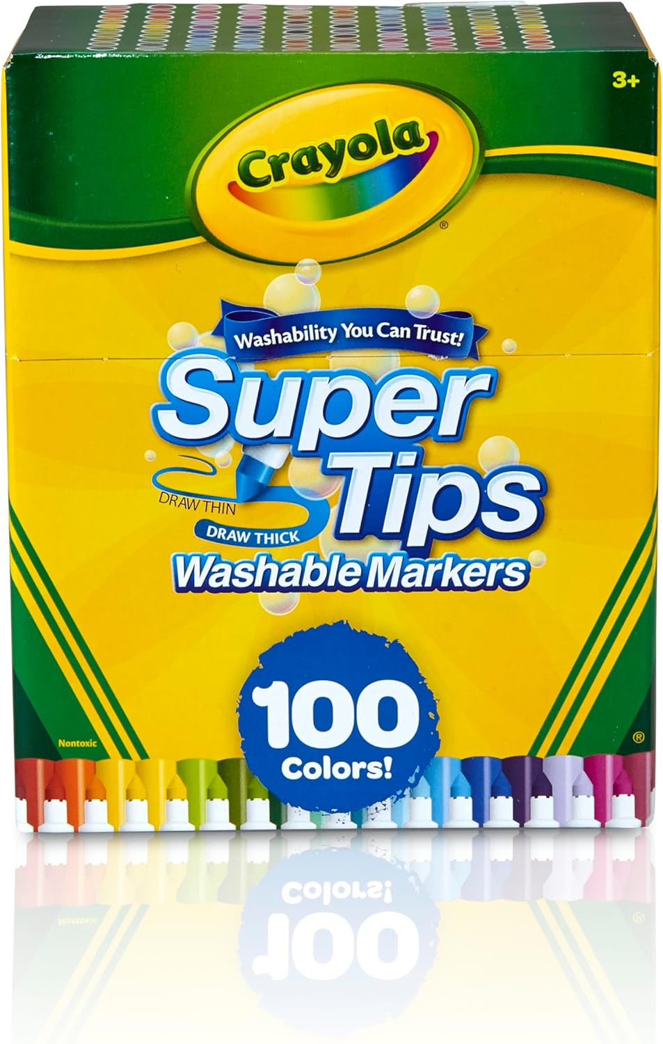 Crayola Super Tips Marker Set  - đánh giá và giá Crayola Art Supply