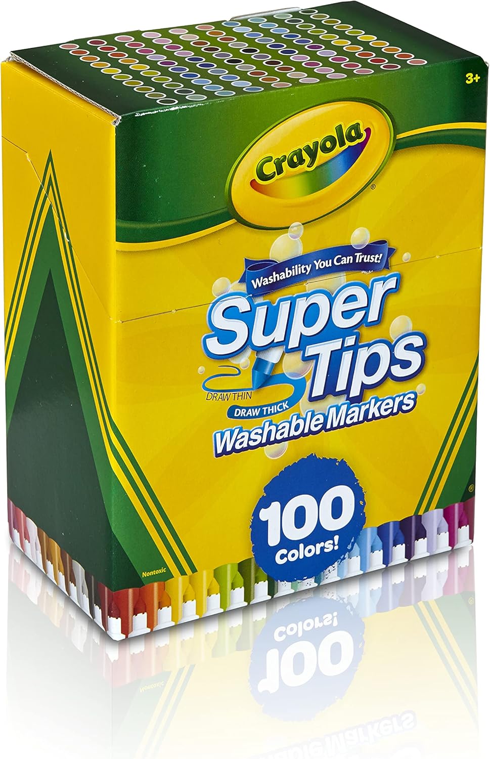 Crayola Super Tips Marker Set  - đánh giá và giá Crayola Art Supply