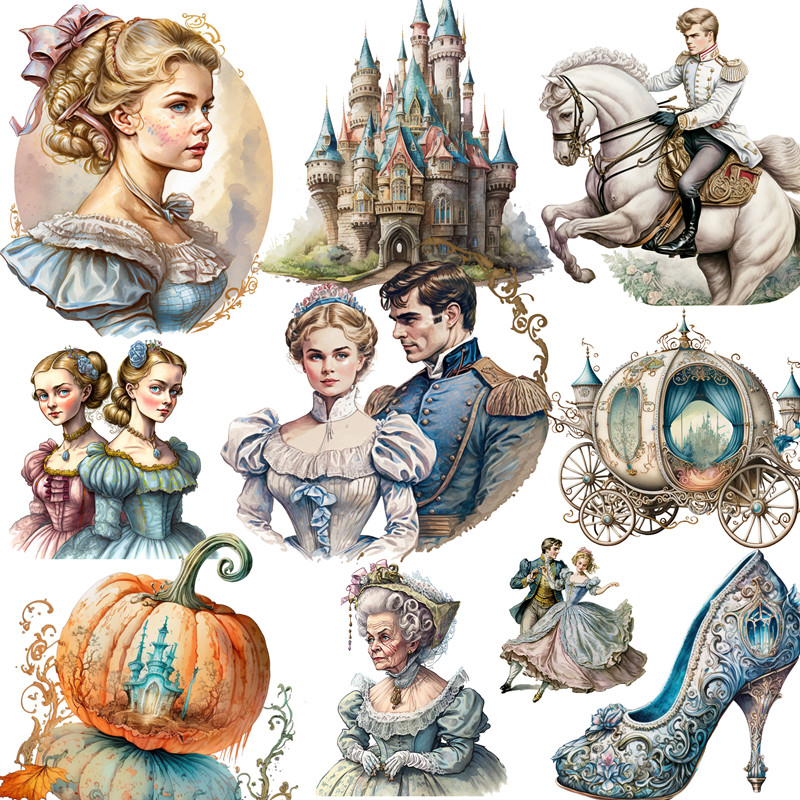 Fairy tale girl store Stickers - đánh giá và giá Kids Toys In Store