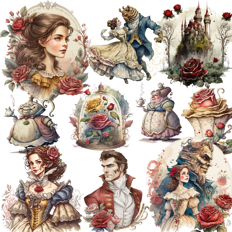 Fairy tale girl store Stickers - đánh giá và giá Kids Toys In Store